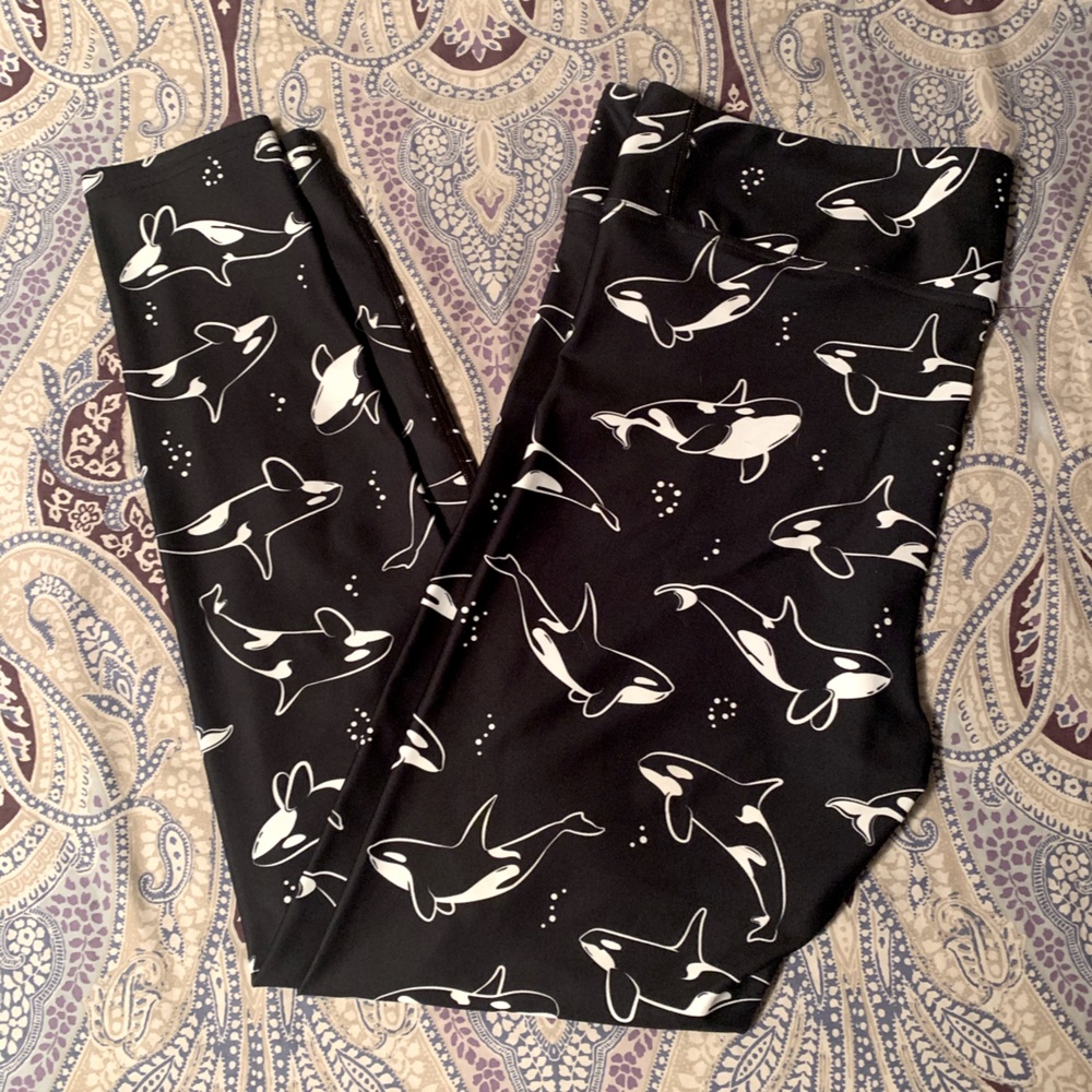 All Everything Dolphin Leggings - XL